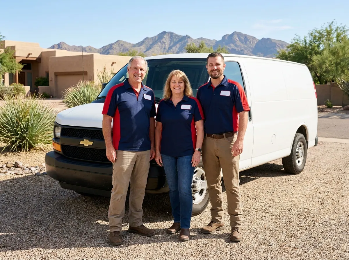 The Wooding Air Conditioning & Heating team — hvac contractor in Scottsdale, AZ